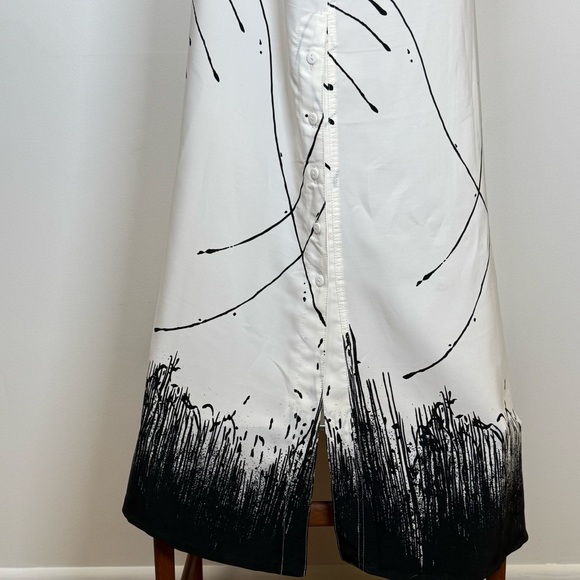 Beverly Rose U.S.A. Maxi Dress Sleeveless Abstract Print Women’s Size Small - Picture 5 of 8